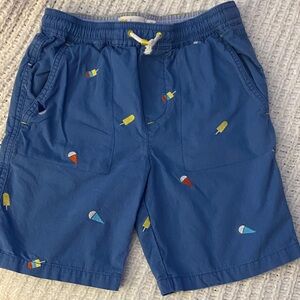 Boden Blue and Yellow Kids' Shorts